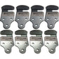 8 PC. Stake Body Gates Corner Brackets Trailer Wood Sides Latch Rack PK-SB1set