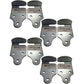 8 PC. Stake Body Gates Corner Brackets Trailer Wood Sides Latch Rack PK-SB1set