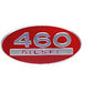 369121R1 Side Oval Emblem Fits IH Fits FARMALL 460 Diesel Rowcrop