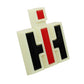 Silver Plastic Front Emblem Fits International Replaces 120397C1