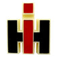 Beige Plastic Front Emblem Fits Case/International Harvester Replaces 120397C1