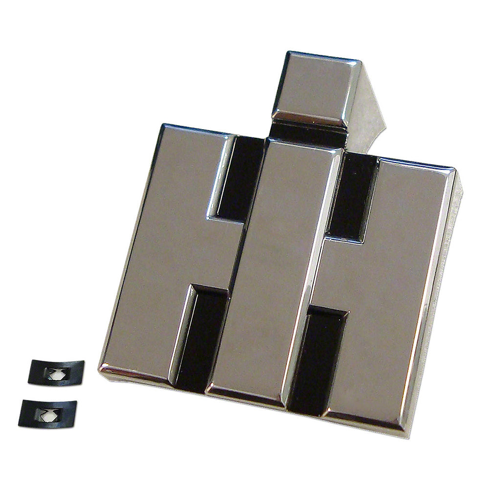 NEW Chrome Metal Front Emblem Logo Fits FARMALL tractor Fits Cub 362387R1