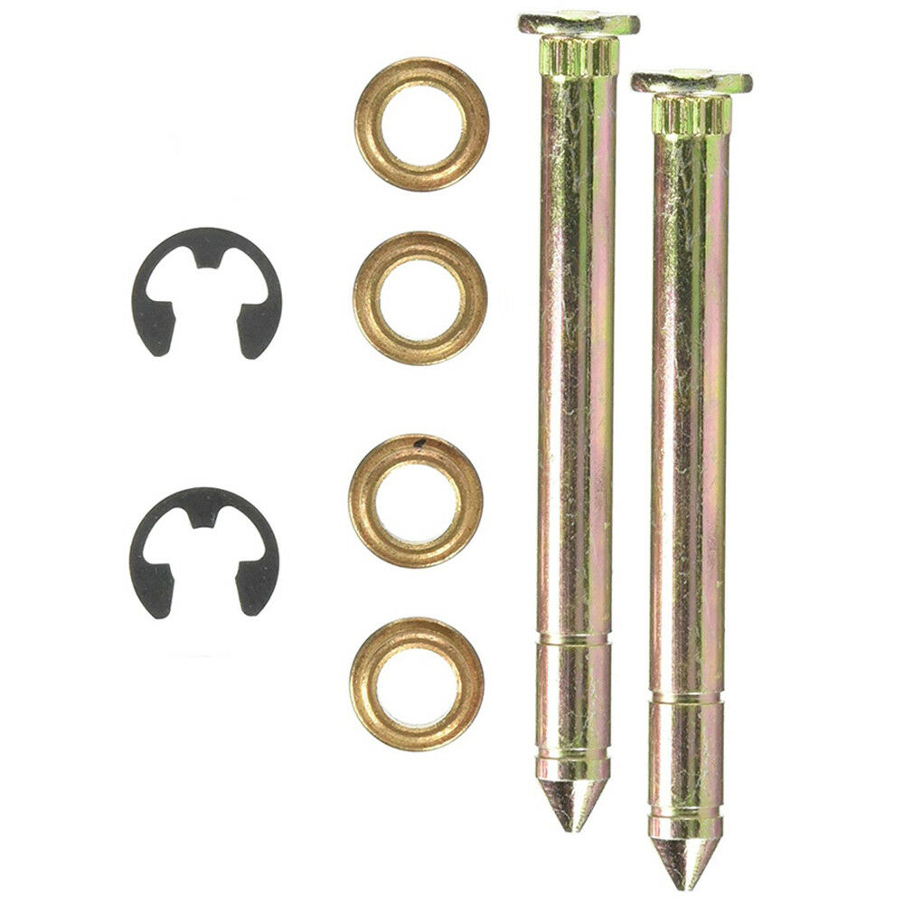 Steel Hinge Pins W/Bushings Fits Ford Truck Bronco 1980-1996 Pair F150 F250 F350