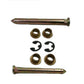 Door Hinge Pins And Bushing Fits Ford Truck Bronco 1980-1996 Pair