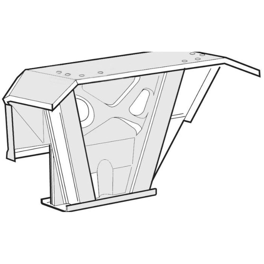 Flat Top Fender - Left Hand Fits Oliver Replaces 31-2902441