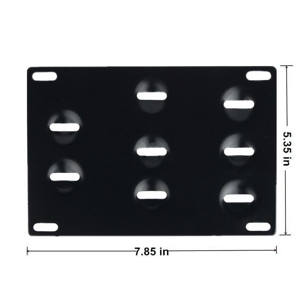 Front Bumper Tow Hook License Plate Mounting Bracket Holder Fits BMW 1 3 X5 X6