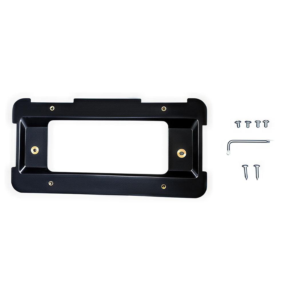 Rear License Plate Holder Bracket Fits BMW + 6 Unique Screws & Wrench