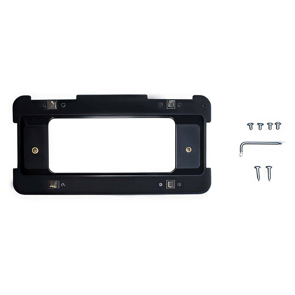 Rear License Plate Holder Bracket Fits BMW + 6 Unique Screws & Wrench