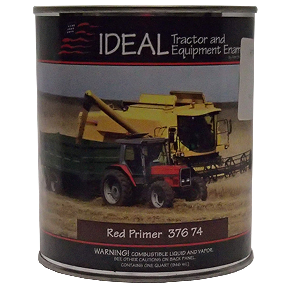 HTP1060QT Quart of Sandable Red Enamel Paint Primer For Universal Products