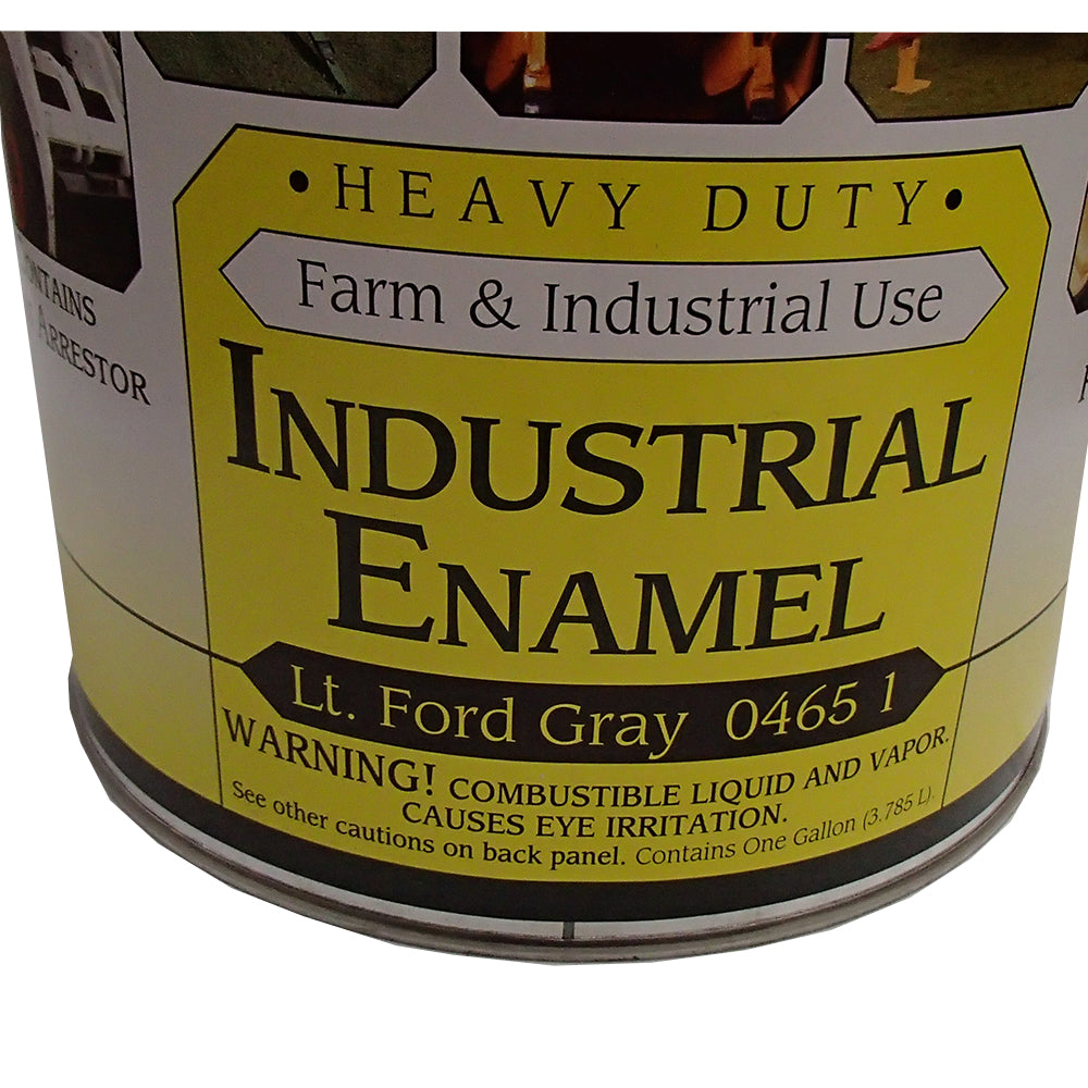 Gallon of Light Gray Paint Fits Ford 1965 and up High Quality Enamel