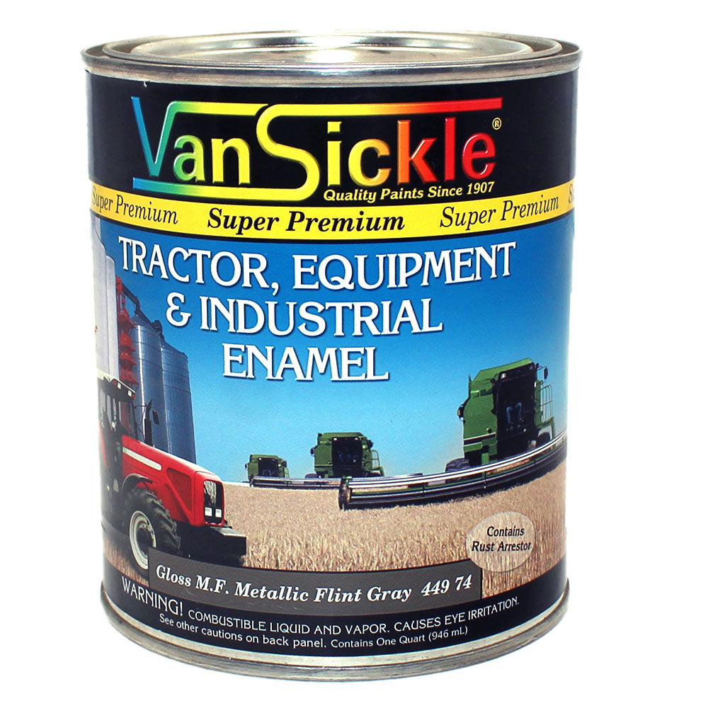 HTP747QT (1 Quart) Fits Massey Ferguson Flint Gray Paint Fits Massey Ferguson