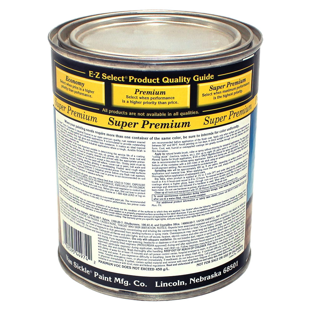 HTP747QT (1 Quart) Fits Massey Ferguson Flint Gray Paint Fits Massey Ferguson