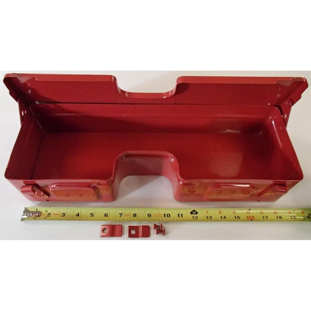 999760R91 Light Bar Mounted Tool Box With Lid Fits Case-IH Tractor Models