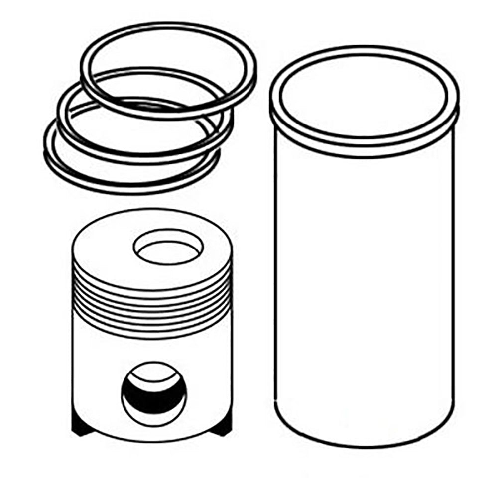 Piston Liner Kit Fits Massey Ferguson Tractor TO30 202 204 F40 TO35 135 35 50