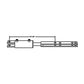 SLH04 Hydraulic Side Link Cylinder 3 Clevis Ends Fits Ford Fits Massey Fits Kubo