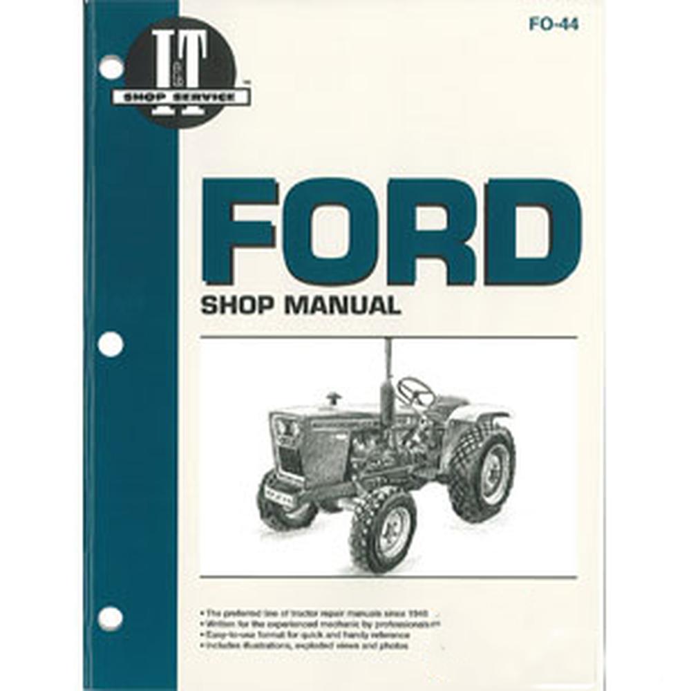 Shop Manual Fits Ford 1100 1110 1200 1210 1300 1310 1500 1510 1700 1710 1900 191