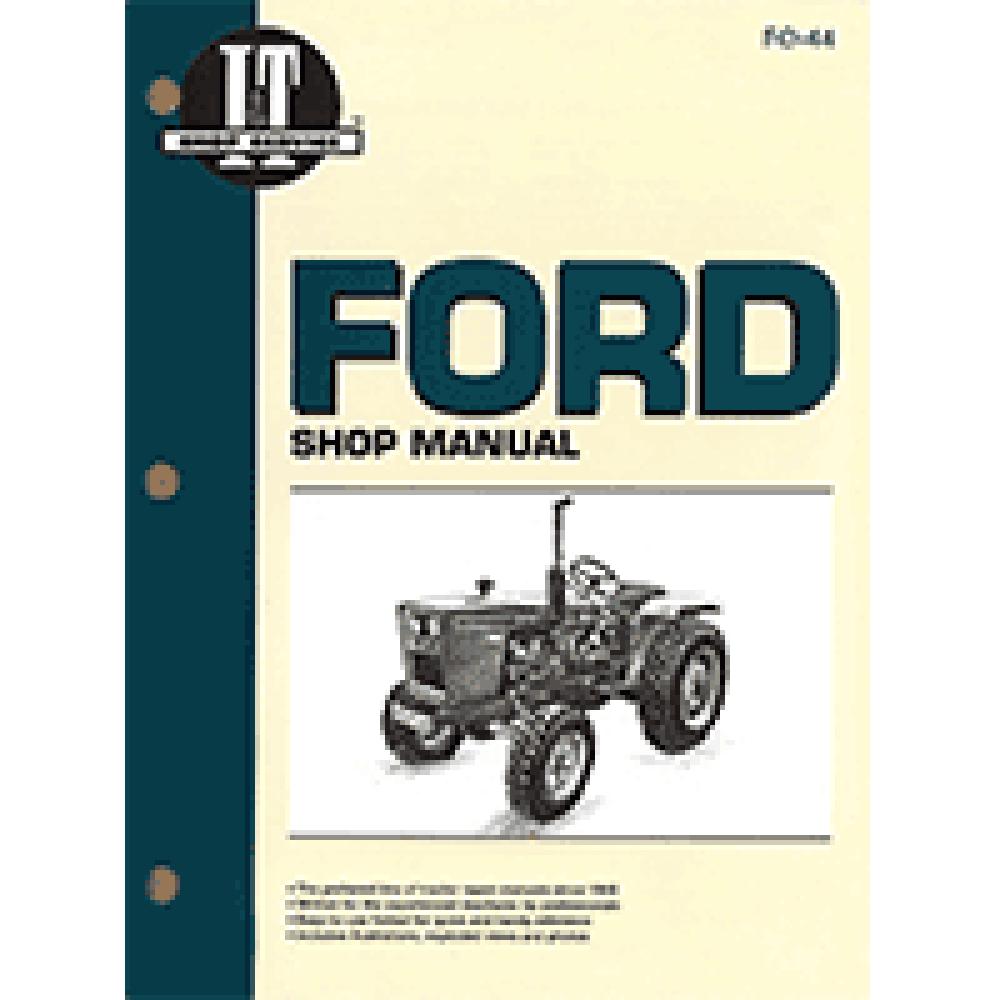 Shop Manual Fits Ford 1100 1110 1200 1210 1300 1310 1500 1510 1700 1710 1900 191