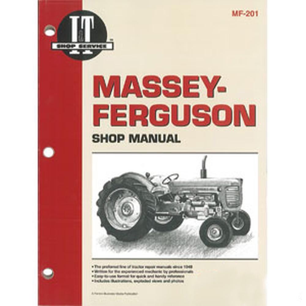 Shop Manual I&T MF-201 Fits Massey Ferguson 1080 1085 1100 1105 1130 1135 1150 6