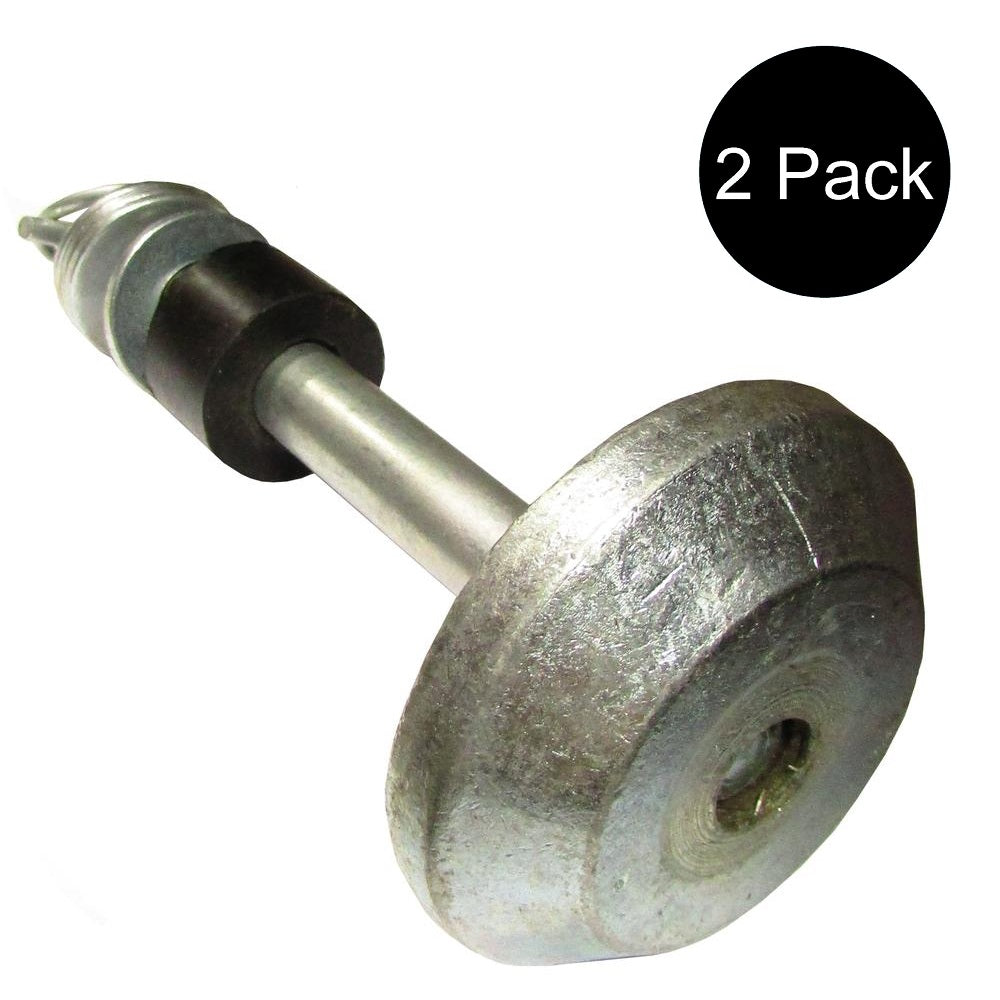 2PK Snow Plow Skid Shoes fits ATV UTV Tractor Snow Plow Blade