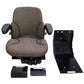 SR8301440 Sears Mid Back Seat, Brown Fabric w/ Air Suspension Fits John Deere