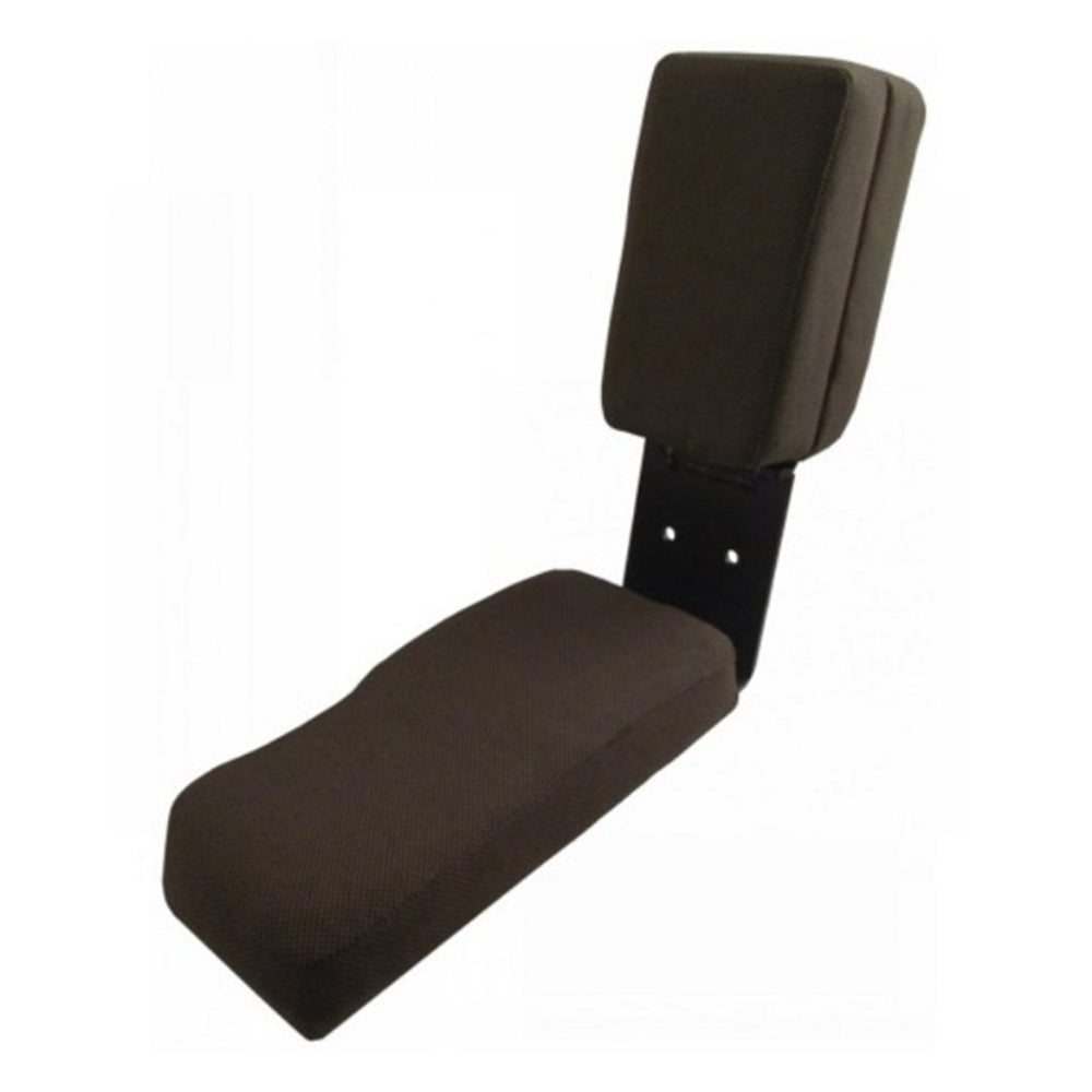 Side Kick Seat, Dark Brown Fabric Fits John Deere Replaces SR8301678