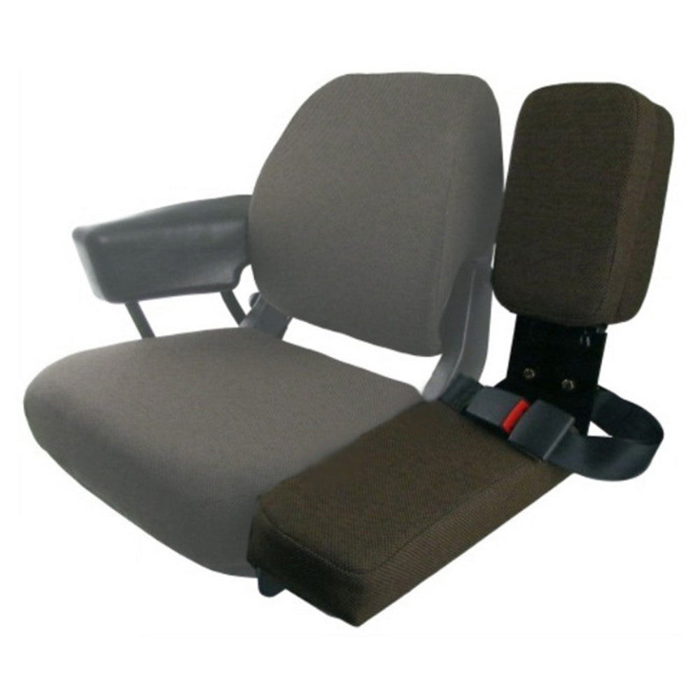 Dark Brown Side Kick Buddy Seat Fits John Deere Tractor 2140, 2350, 2355, 2550