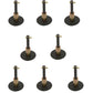1303220 Eight Heavy Duty Snow Plow Shoe Skid Foot Assemblies Fits Western 49071