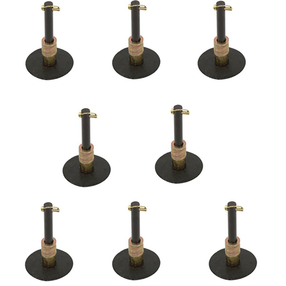 Qty 8: Heavy Duty Snow Plow Shoe Assembly  Fits Sno-Way Replaces 1303505