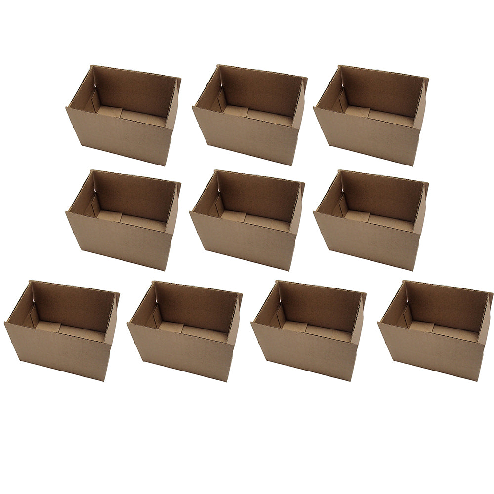 10 6x4x2 Cardboard Packing Mailing Moving Shipping Boxes Corrugated Box Cartons