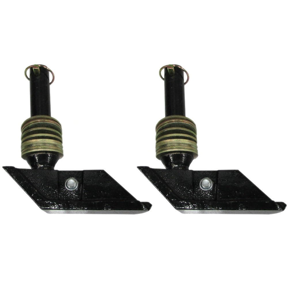 Qty 2: Snow Plow Shoe w/ Square Foot Fits FISHER Replaces 09126