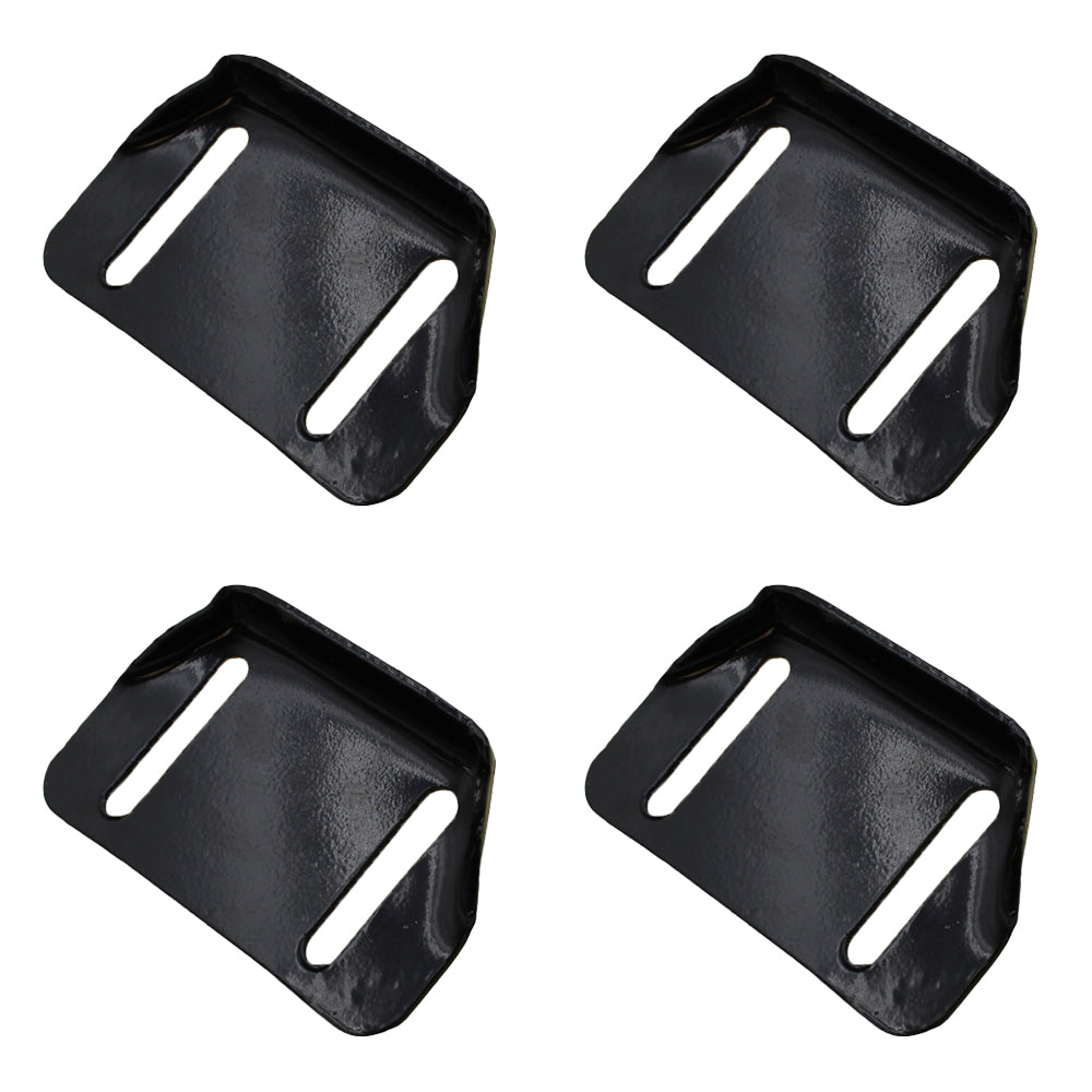 784-5580 Pack 4 Snow Blower Thrower Skids Slide Shoes Fits Cub Cadet MTD Yardman
