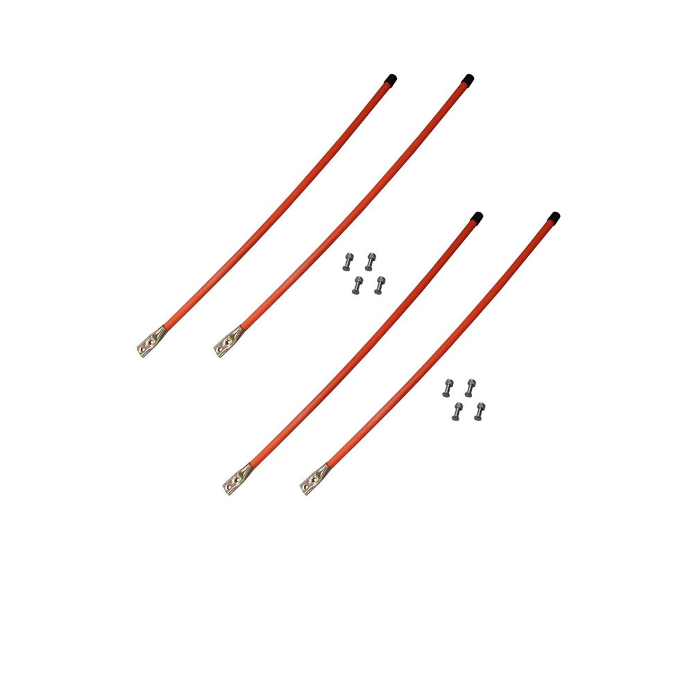 Qty 2: Pair of 36" Orange Blade Markers Fits CURTIS Replaces 2036