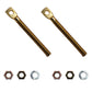 Qty 2: Snow Plow Eyebolt w/ Nuts
 Fits Northman Replaces 09124