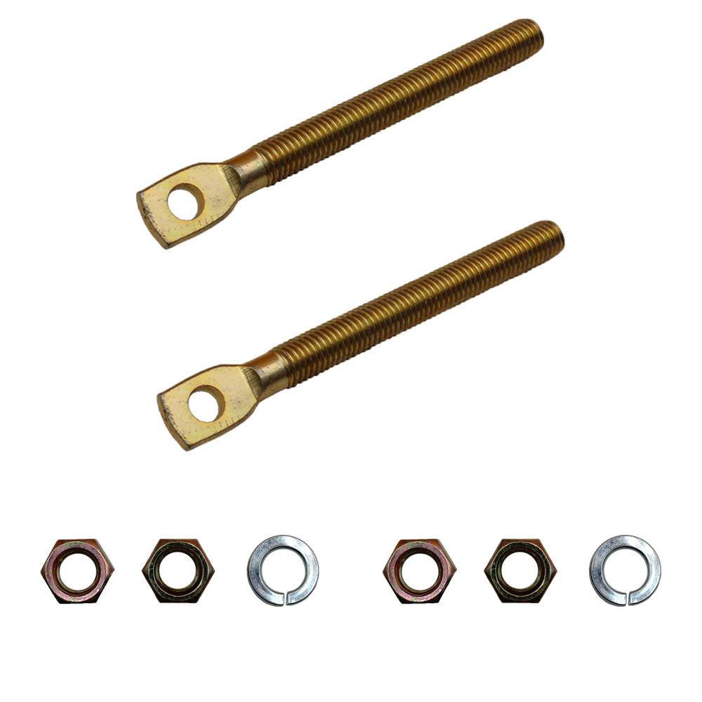 Qty 2: Snow Plow Eyebolt w/ Nuts
 Fits Western Replaces 09124