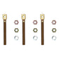Qty 3: Snow Plow Eyebolt w/ Nuts Fits SNOWDOGG Replaces 09124
