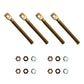 Qty 4: Snow Plow Eyebolt w/ Nuts Fits Northman Replaces 09124