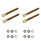 Qty 4: Snow Plow Eyebolt w/ Nuts Fits Boss Replaces 09124