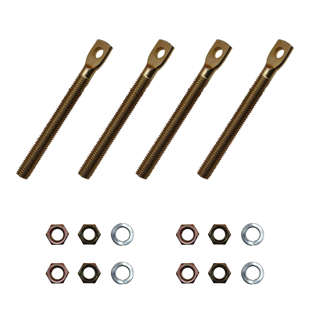 4PK Snow Plow Trip Spring Eye Bolt 90493 09124 for Meyer & Western Snow Plow New