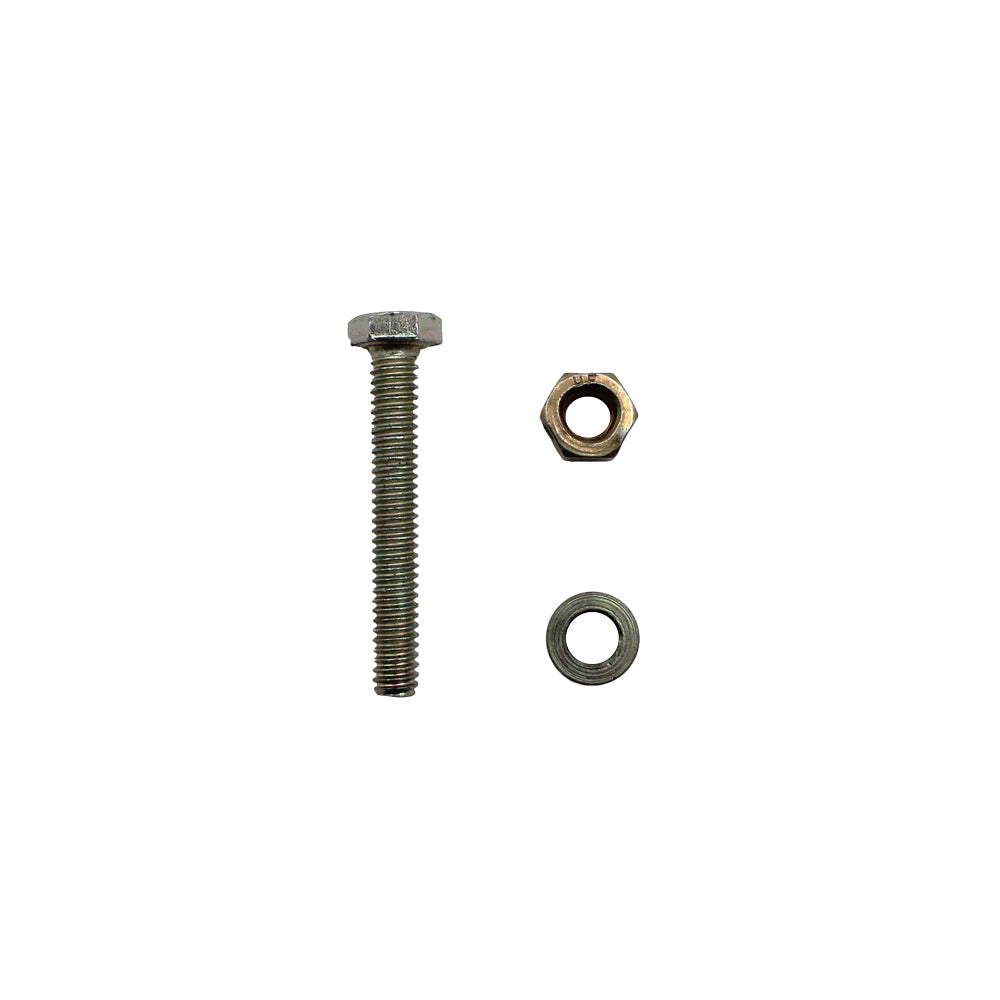 One New 1/4" X 20 X 1.75" Shear Pin With Nut & Spacer Fits AMF 301172 Fits Noma
