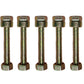 Shear Pin with Nut and Spacer Noma Fits John Deere 301172 Snowblower (Pack of 5)
