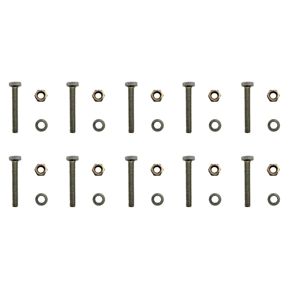 (Pack of 10) Shear Pin Bolt, Nut & Spacer for Simplicity 500026MA, 1501216MA