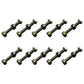 Qty 10: Shear Pin with Nut & Spacer
 Fits John Deere Replaces STW60-0017_x10