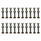 Qty 20: Shear Pin with Nut & Spacer
 Fits Sears Replaces STW60-0017_x20