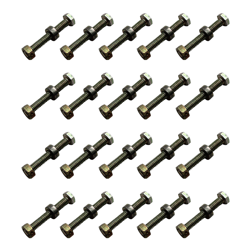 Qty 20: Shear Pin with Nut & Spacer
 Fits Eagle Replaces STW60-0017_x20