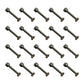 Qty 20: Shear Pin with Nut & Spacer
 Fits Allis Chalmers Replaces 1501216MA