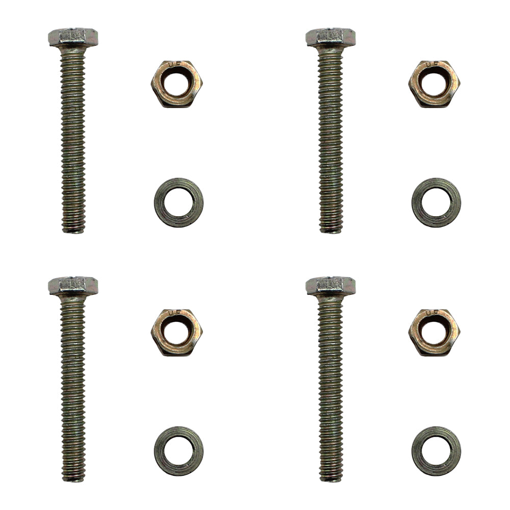 Qty 4: Shear Pin with Nut & Spacer Fits John Deere Replaces STW60-0017_x4