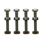 (Pack of Four) Snow Thrower Shear Pins Bolts and Nuts Fits Murray 88951MA 703057