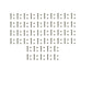 Qty 50: Shear Pin with Nut & Spacer
 Fits Universal Products Replaces 1501216