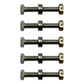 Qty 5: Shear Pin with Nut & Spacer Fits John Deere Replaces STW60-0017_x5