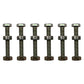 Qty 6: Shear Pin with Nut & Spacer Fits Simplicity Replaces 1501216MA